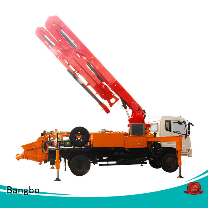Bangbo cement pump truck manufacturer for construction industry