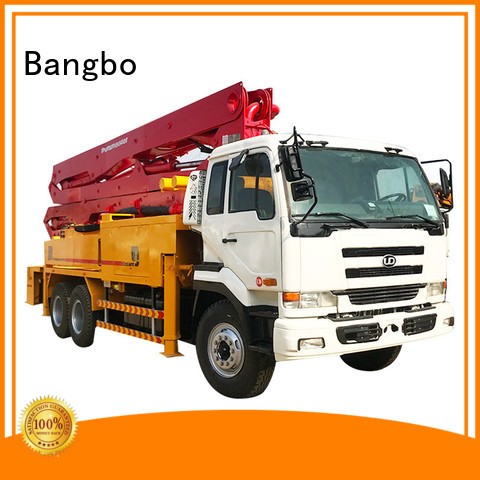 Bangbo used pump truck supplier for engineering construction