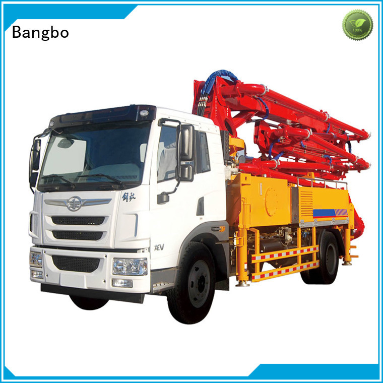 Bangbo pump truck supplier for engineering construction