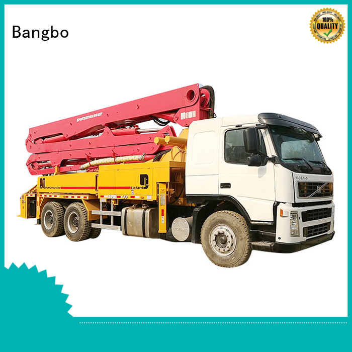 Bangbo buy concrete pump truck manufacturer for engineering construction