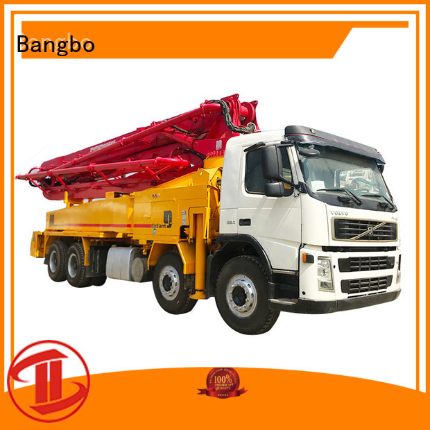 Great concrete mixer pump truck company for construction industry