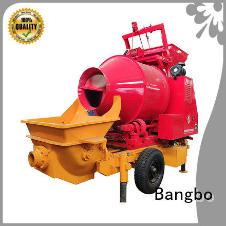 Bangbo concrete mixer with pump factory for construction industry