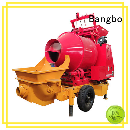 Bangbo Great concrete mixer with pump factory for construction industry