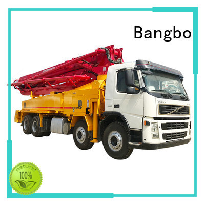 High performance concrete pump truck companies manufacturer for construction industry