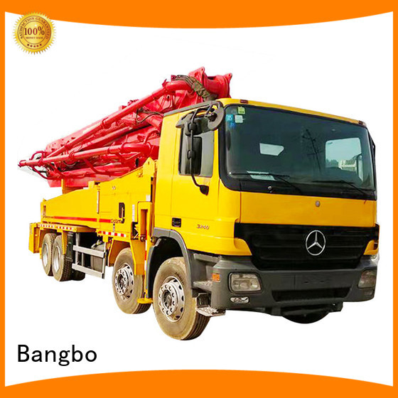 Professional used concrete pump truck manufacturer for engineering construction