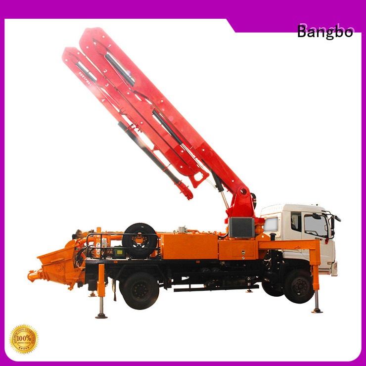 Bangbo Durable concrete pump truck manufacturers company for construction industry
