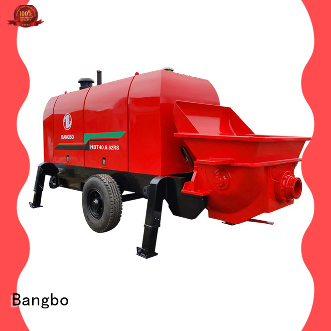 Bangbo fixed concrete pump factory for construction project