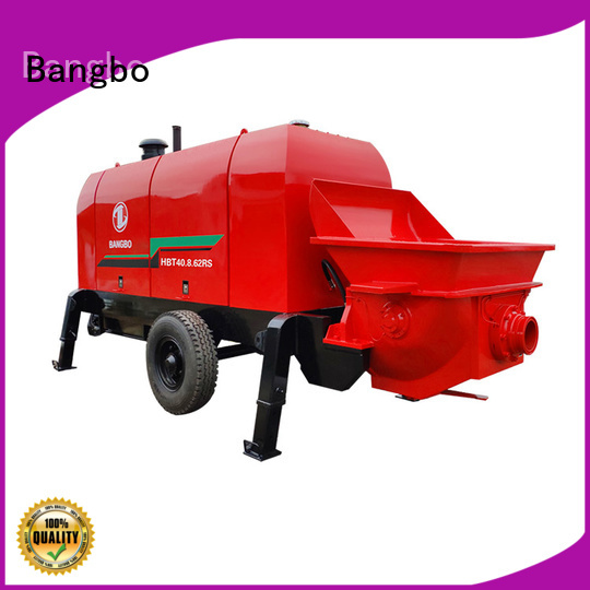 Great concrete pump stationary factory for construction project