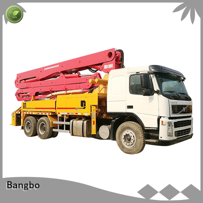 Great cement pump truck factory for construction projects