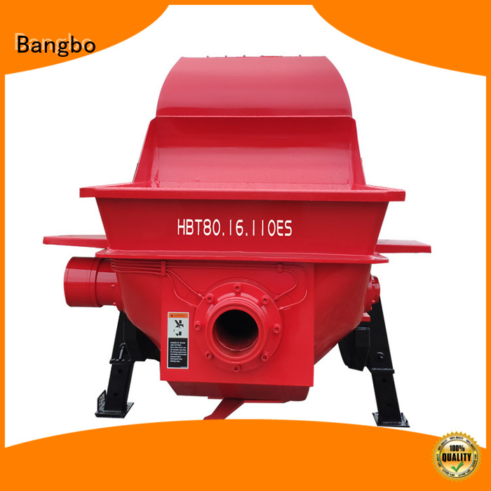 Bangbo High performance stationary concrete mixer manufacturer for engineering construction