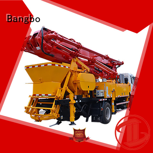 Bangbo concrete pump truck supplier for construction industry