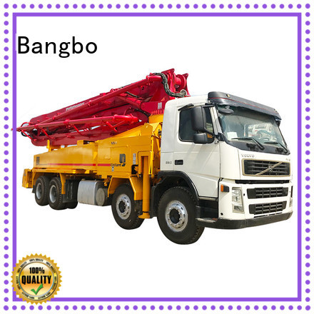 Bangbo concrete mixer pump truck factory for engineering construction