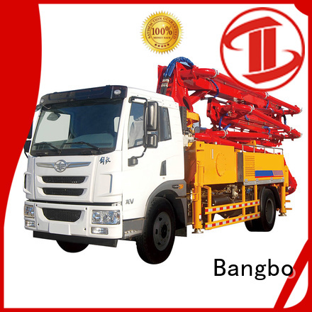 Bangbo Durable concrete pump truck companies company for construction projects