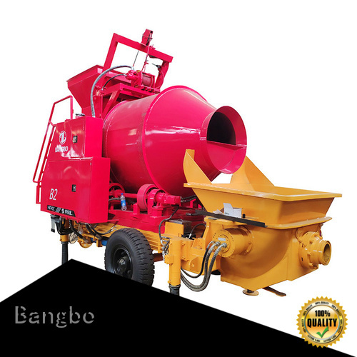 Bangbo Durable concrete mixer with pump factory for engineering construction
