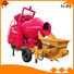 Bangbo concrete mixer with pump manufacturer for engineering construction