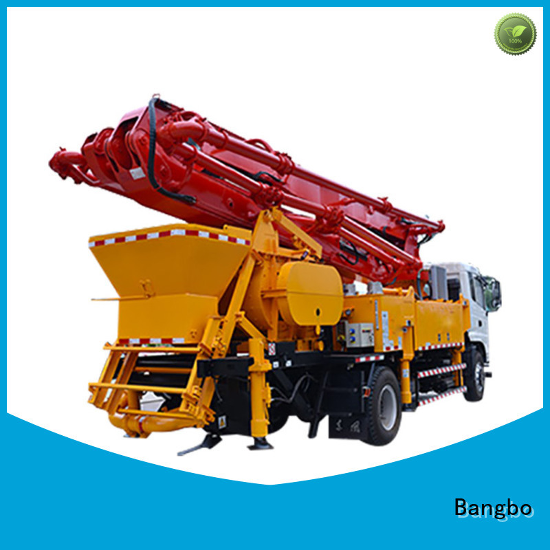 Bangbo Professional concrete pump truck factory for construction project