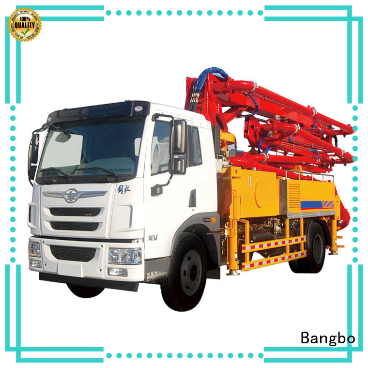 Bangbo cement pump truck supplier for engineering construction