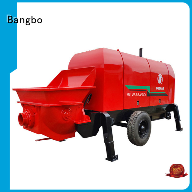 Professional fixed concrete pump factory for construction project