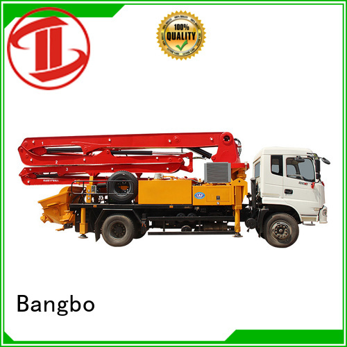 Bangbo cement pump truck manufacturer for construction projects