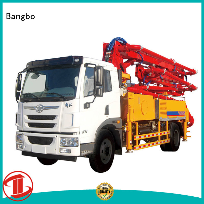 Bangbo Professional buy concrete pump truck supplier for construction industry