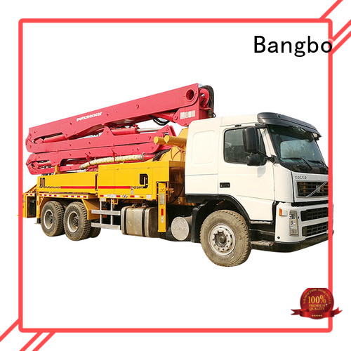 Professional concrete pump truck company for construction industry