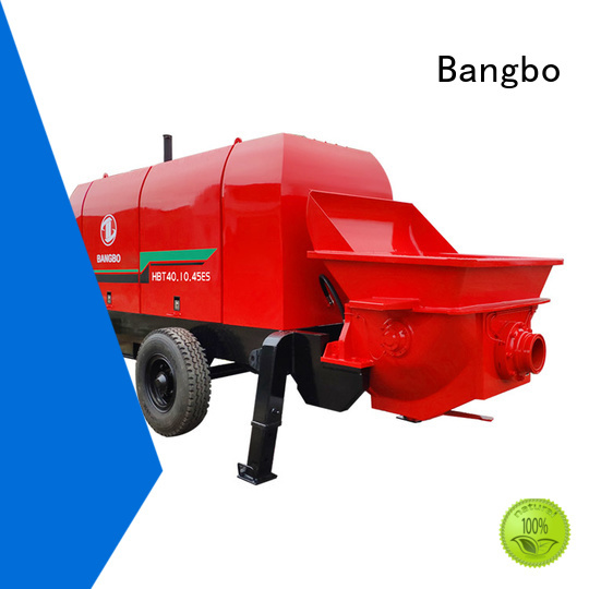 Bangbo Great stationary concrete pump factory for engineering construction