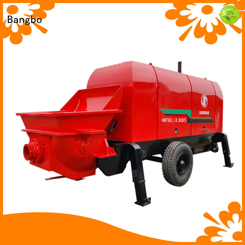 Bangbo stationary pump factory for construction project