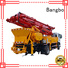 Bangbo Professional concrete line pump company for construction project