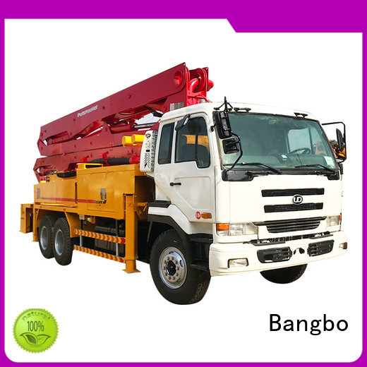High performance concrete pump truck company for engineering construction