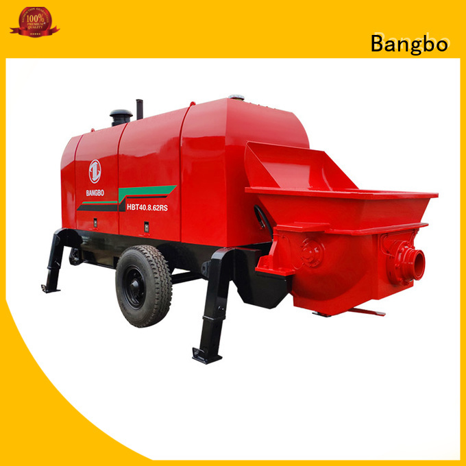 Bangbo Durable concrete pump stationary supplier for construction project