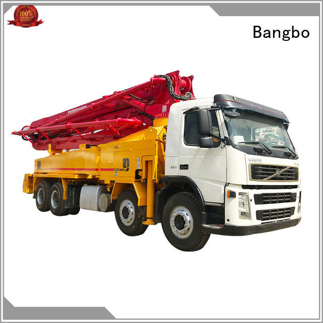 Bangbo Durable cement pump truck company for construction projects