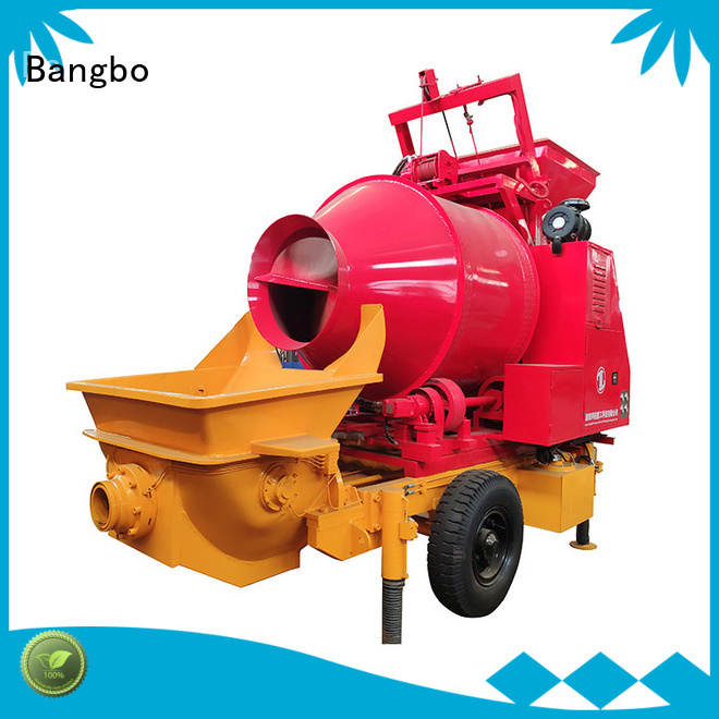 Professional concrete mixer with pump company for construction industry