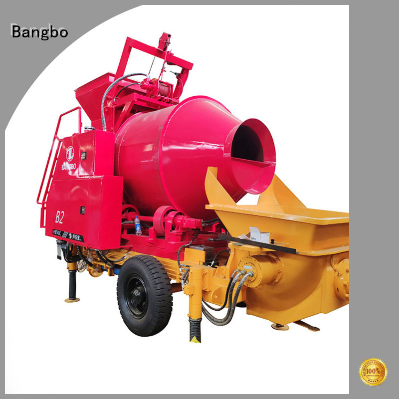 Durable concrete mixer and pumping machine company for construction industry