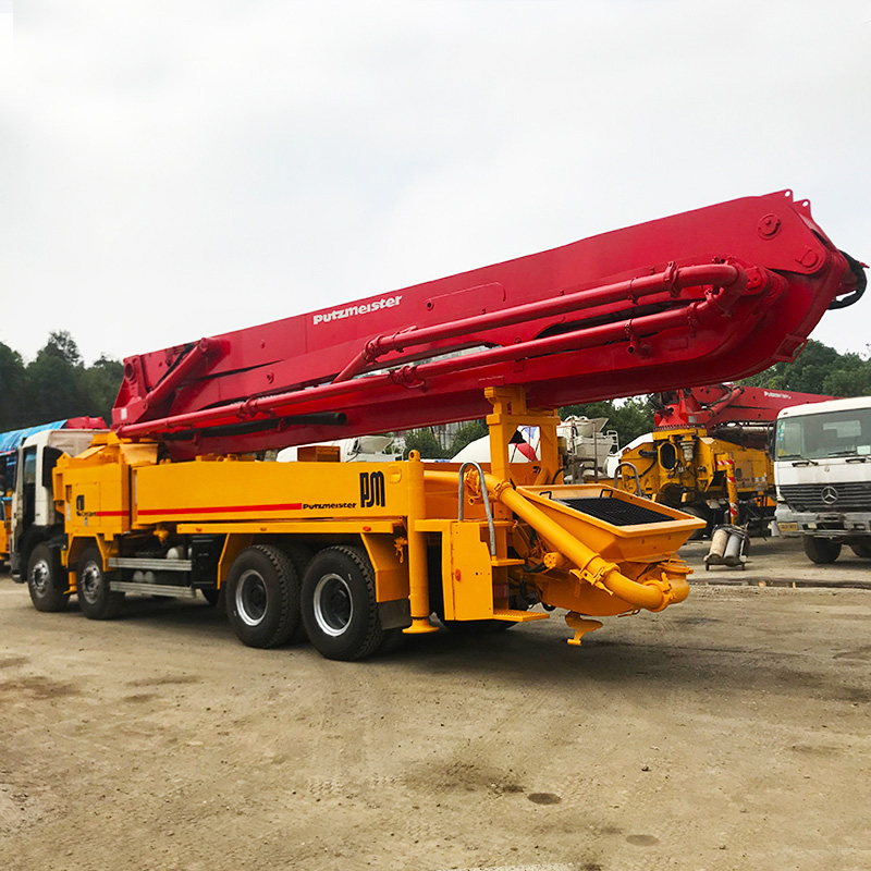 High performance small concrete pump truck company for engineering construction-2