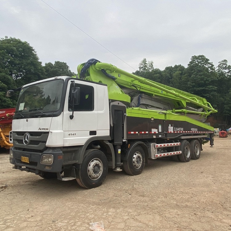 2022 hot sale zoomlion truck mounted concrete pump 56x-6rzg with diesel engine for sale